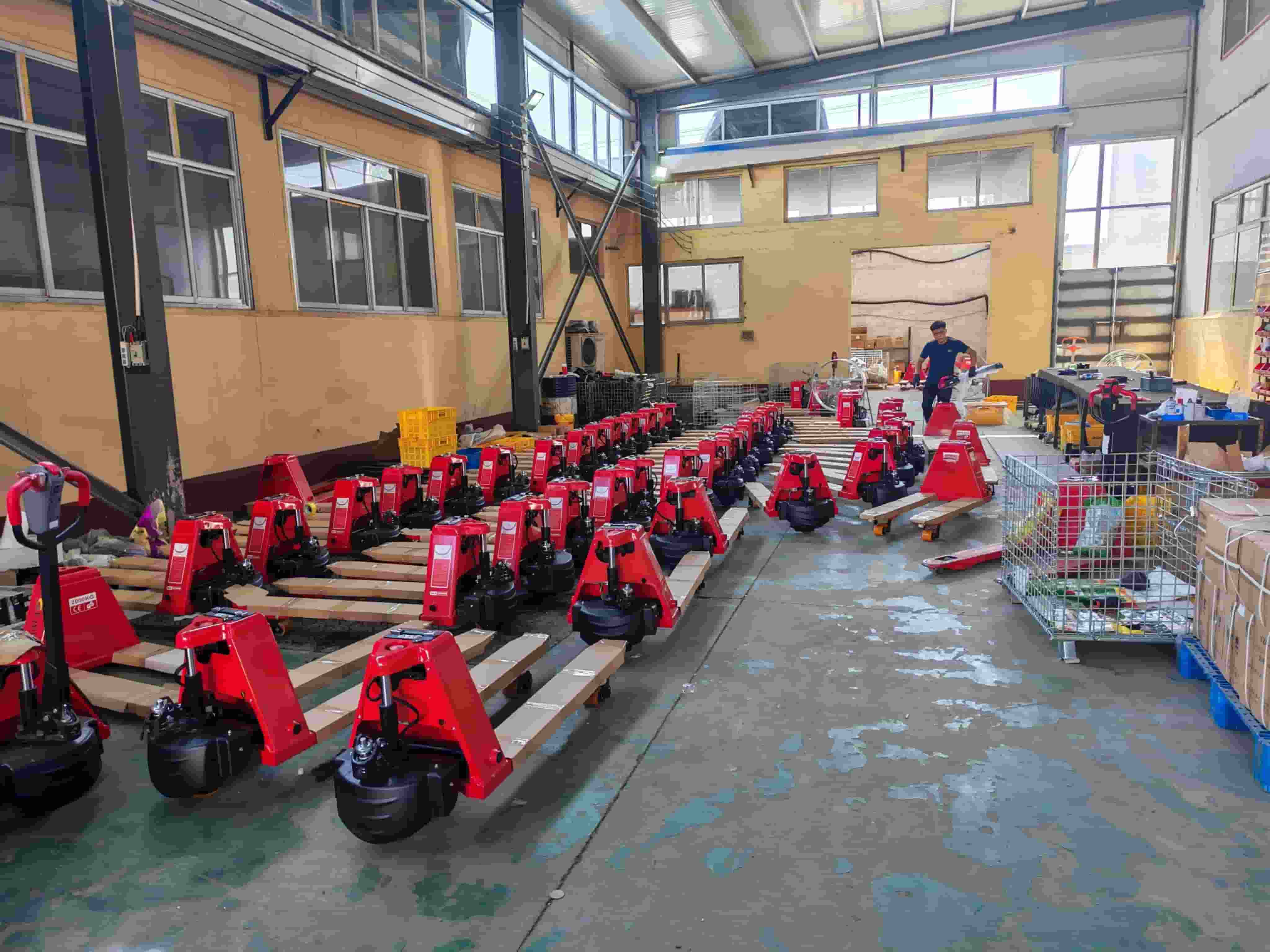 New Electric Pallet Truck Series Launched